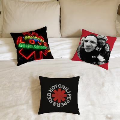 Band R-Red Hot Chili P-Peppers Cushion Cover Home Office Birthday Anniversary Gifts Soft Skin Friendly Cushion Cover