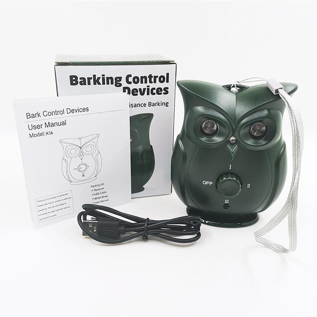 Dispositivo di Controllo Antiabbaio" Deterrente Automatico ad Ultrasuoni per Abbaio di Cani Per Cane