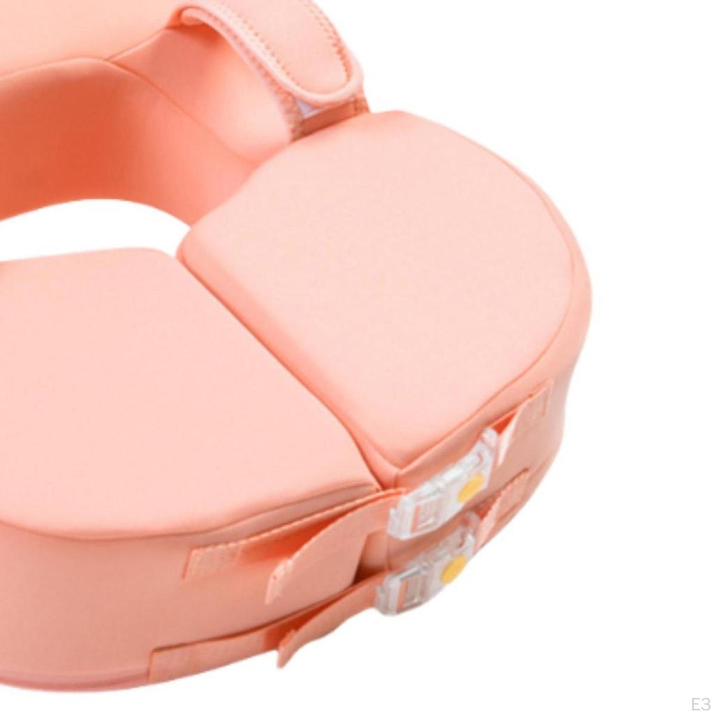 Bouée Non Gonflable Jouet de Piscine Anneau Sous les Bras pour Bébé Enfants Garçons Filles Jaune