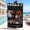 Morat's Photo Collage Beach Towel, Super Soft Microfiber, Perfect Gift for Her/Him, Birthday, for Pool, Beach, Travel, Decor Beach Party