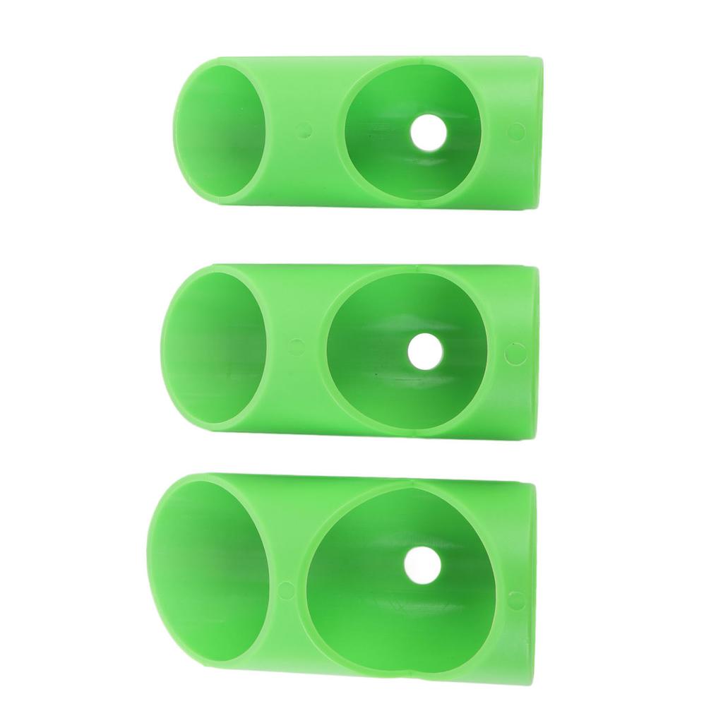 3PCS Foam Pipe Cutter Tool ABS Pipe Insulation Cutting Guide Fixture Precise Alignment for Home Industry Green