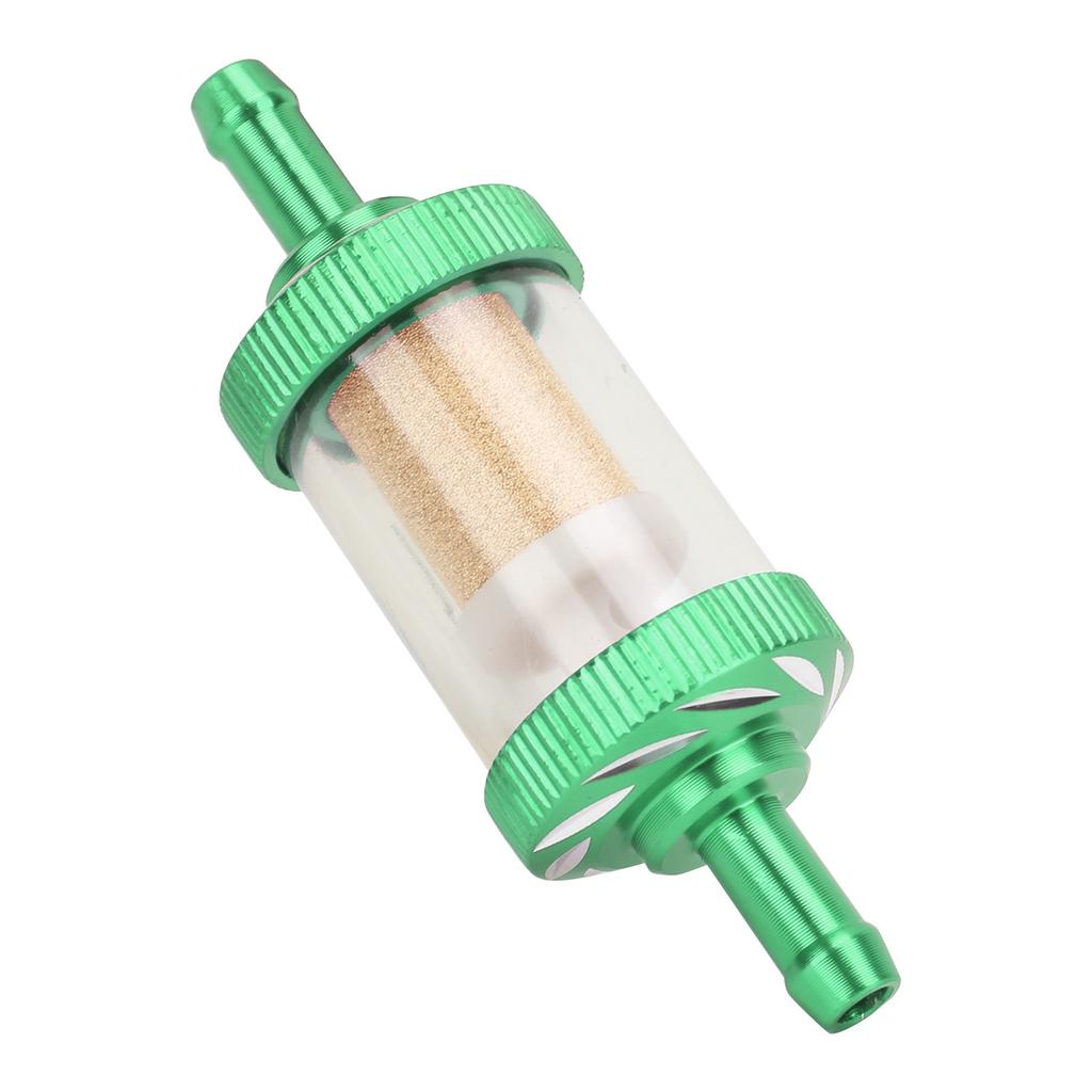 Motorcycle Fuel Gasoline Filter Carving ABS Heat Resistance for 6mm Diameter Motorbike