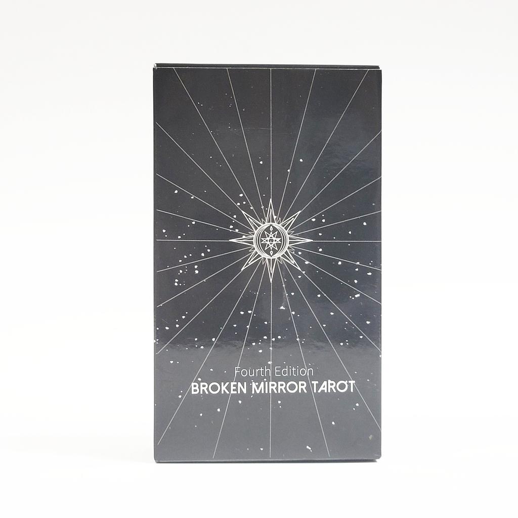 12*7cm Broken Mirror Tarot Deck, 78 Tarot Cards with Guidebook for Beginners - Standard Size