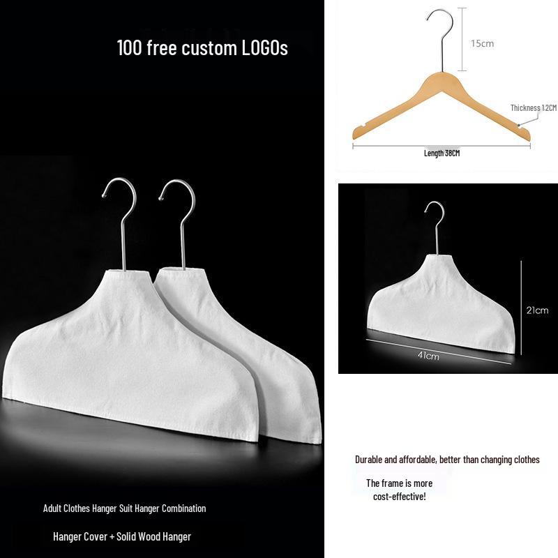 Protiskluzová ramínka z bavlny a lnu s prachotěsným látkovým potahem, proti sklouzávání z ramen, nezanechávají stopy, všestranná