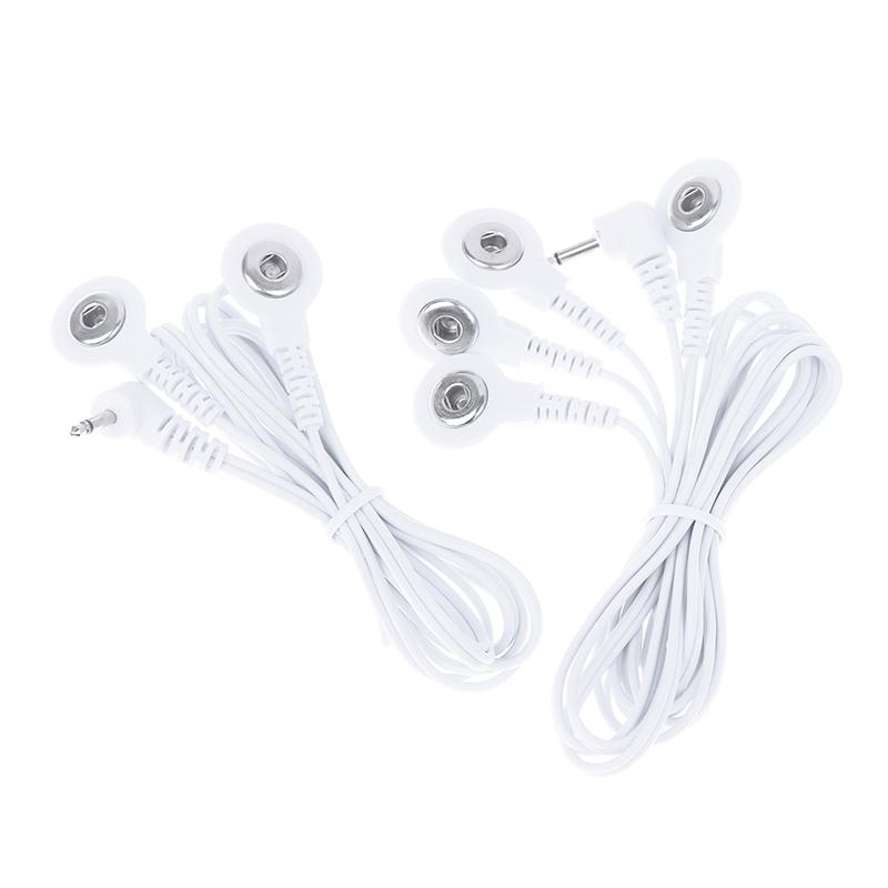 2/4 Way 2.5Mm Plug Wires For Tens Ems Massager Electrical Nerve Muscle Stimulator Electrode Cable Line Wire For Electrode Pads