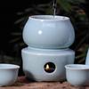 Taozhi Chinese Ceramic Heated Wine Set