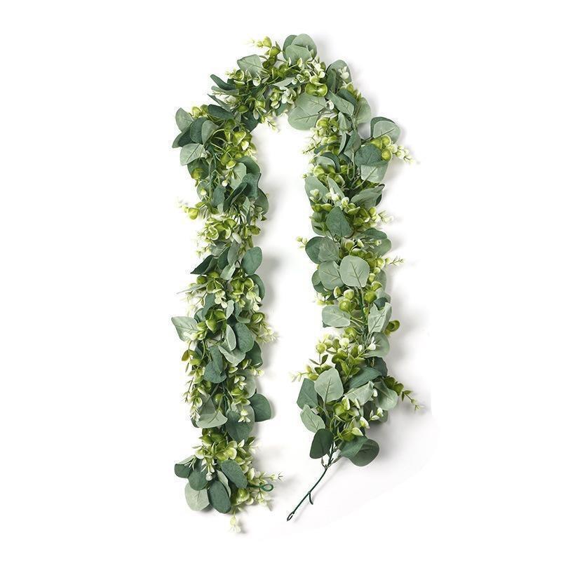 

Имитация ротанга, свадебный ландшафтный дизайн, зеленое растение, виноградная лоза, эвкалипт, зеленый лист, домашний интерьер, имитация цветка, настенный декор