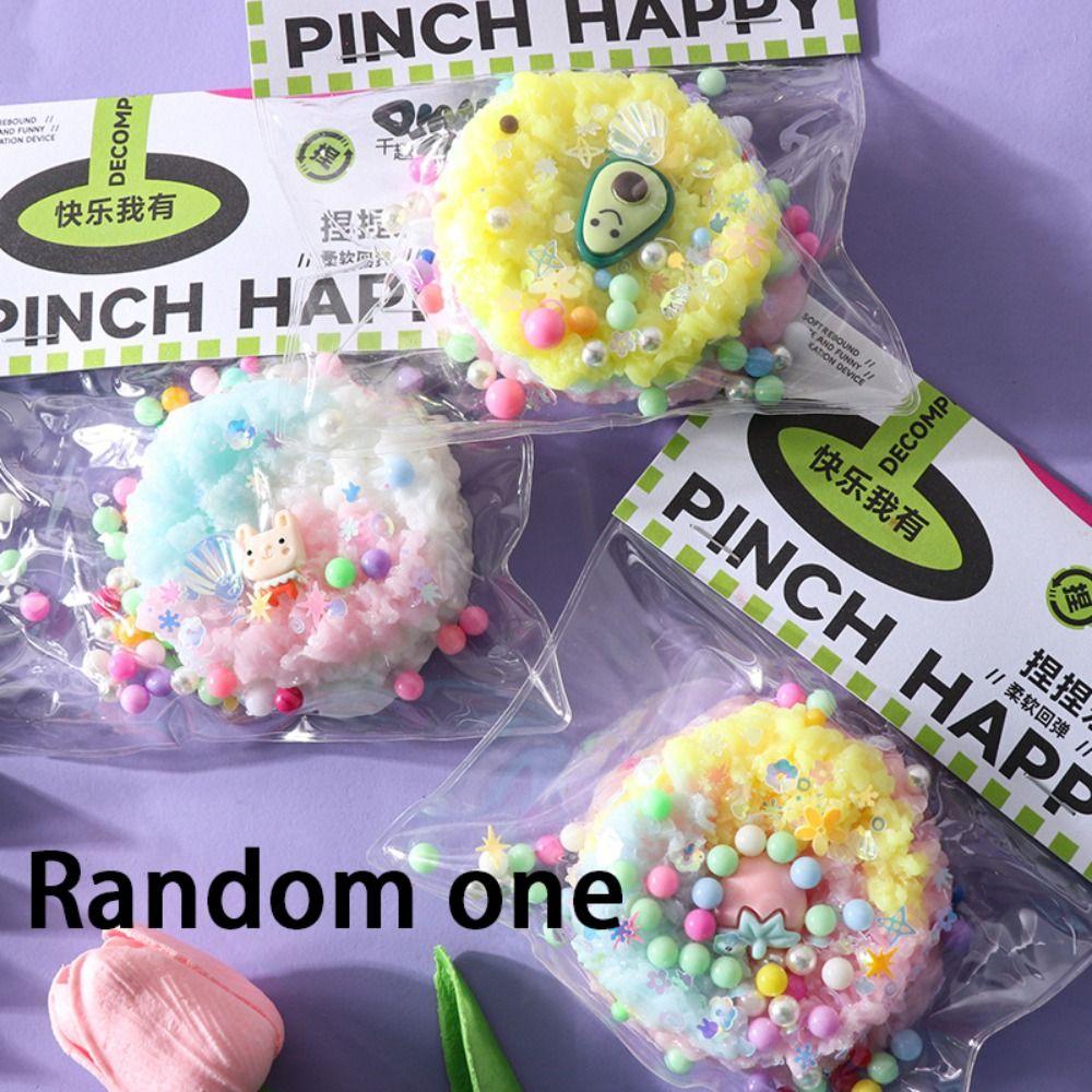 

Soft TPR Doughnut Toy Cake Food Mini Squeeze Toy Cute Slow Rebound Pinch Toy 3D Sensory Toy style 1