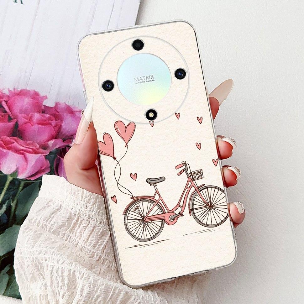 For Honor X9a 5G Case RMO-NX1 Beautiful Butterfly Soft Silicone Phone Cases For Honor X 9a X9a 2022 Back Cover Bumper 6.67"