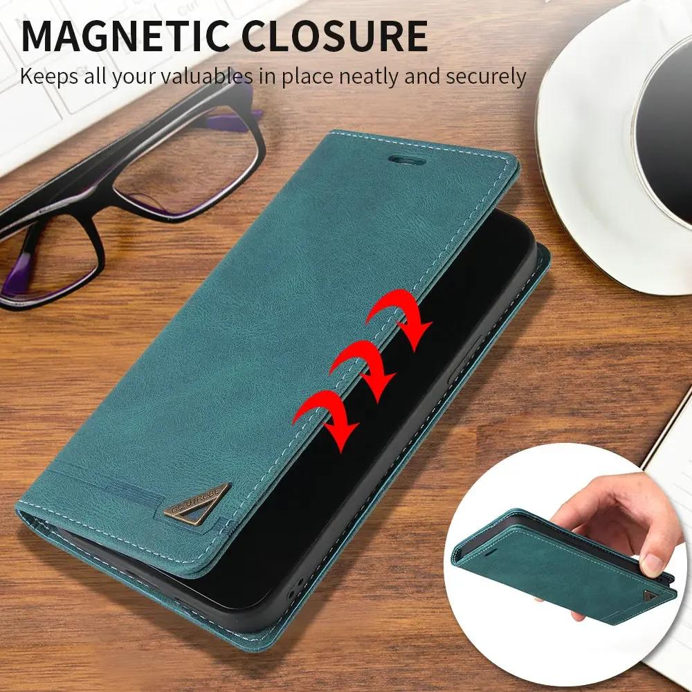 RFID Leather Flip Wallet Card Slot Anti-Fall Case For Google Pixel 10 Pro XL 9 8 A Magnet Book Shield Stand Holder Phone Cover For Pixel 10 9A 8A 7A