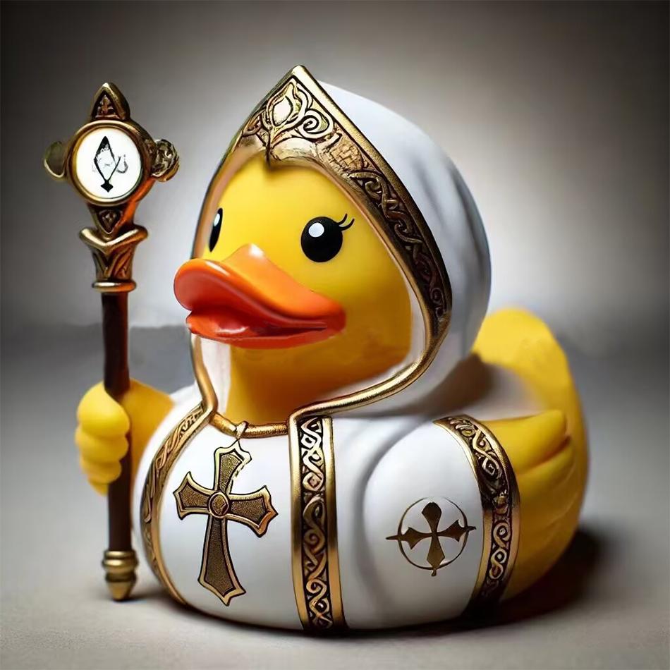 New Princess Duck Anime Character Classic Movie Character Duck Image Warrior Duck Art Gift