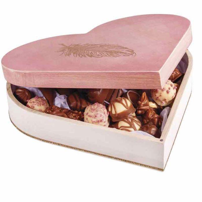 Rayher Hobby Rayher boîte en bois Cur, avec fermoir magnétique, 25,3x24x6cm, nature - 62841505