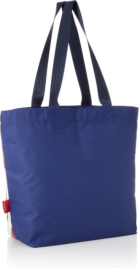 Marushin Marvel Captain America Tote H33 X W44 X D15cm 60cm Back H19 X Water Product 2505027700 Bag, (Handle / Pocket W20cm), Navy, Code