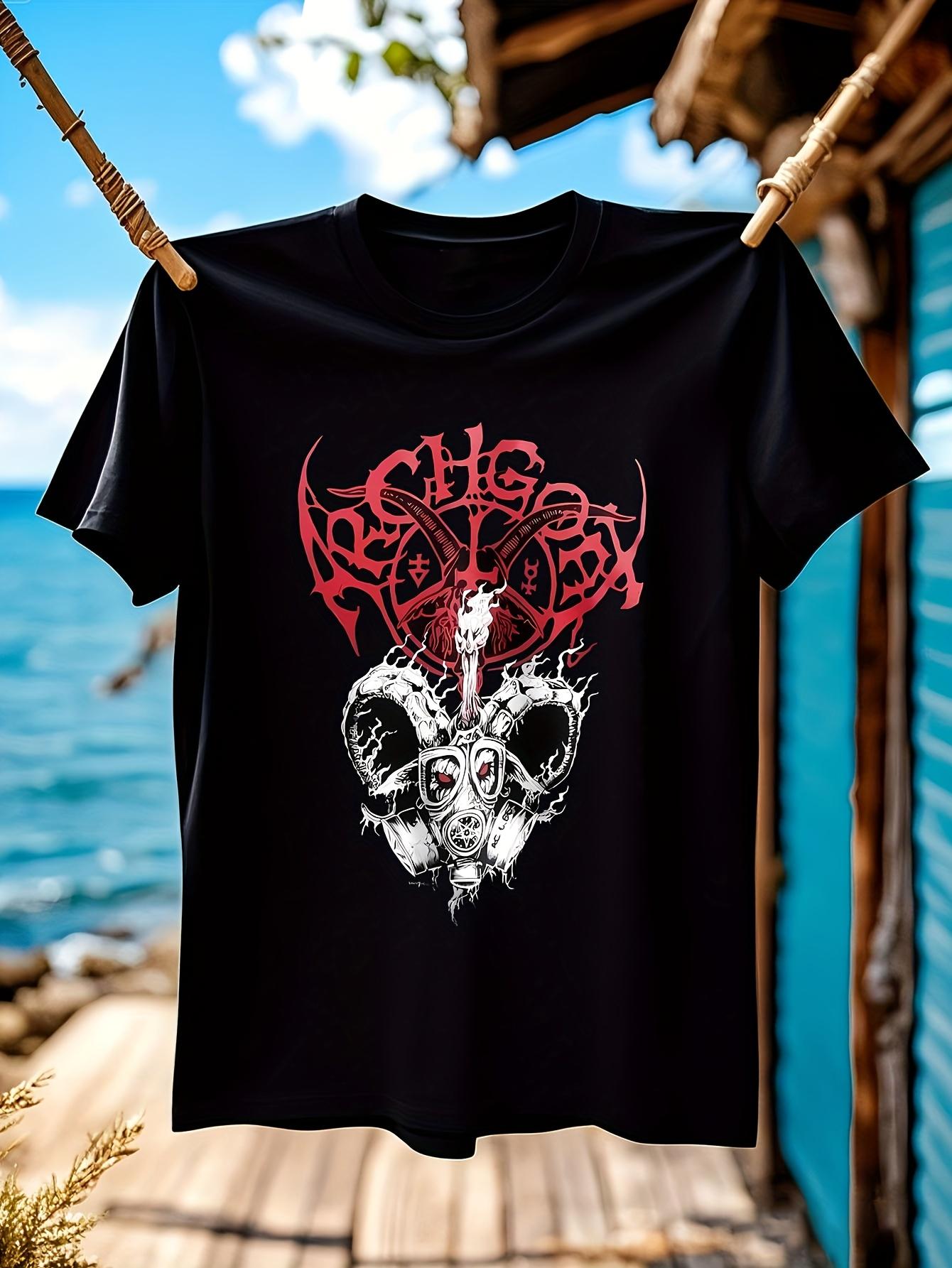 Heavy Metal Graphic Tshirt Graphic Tshirt - Black Gothic ... S