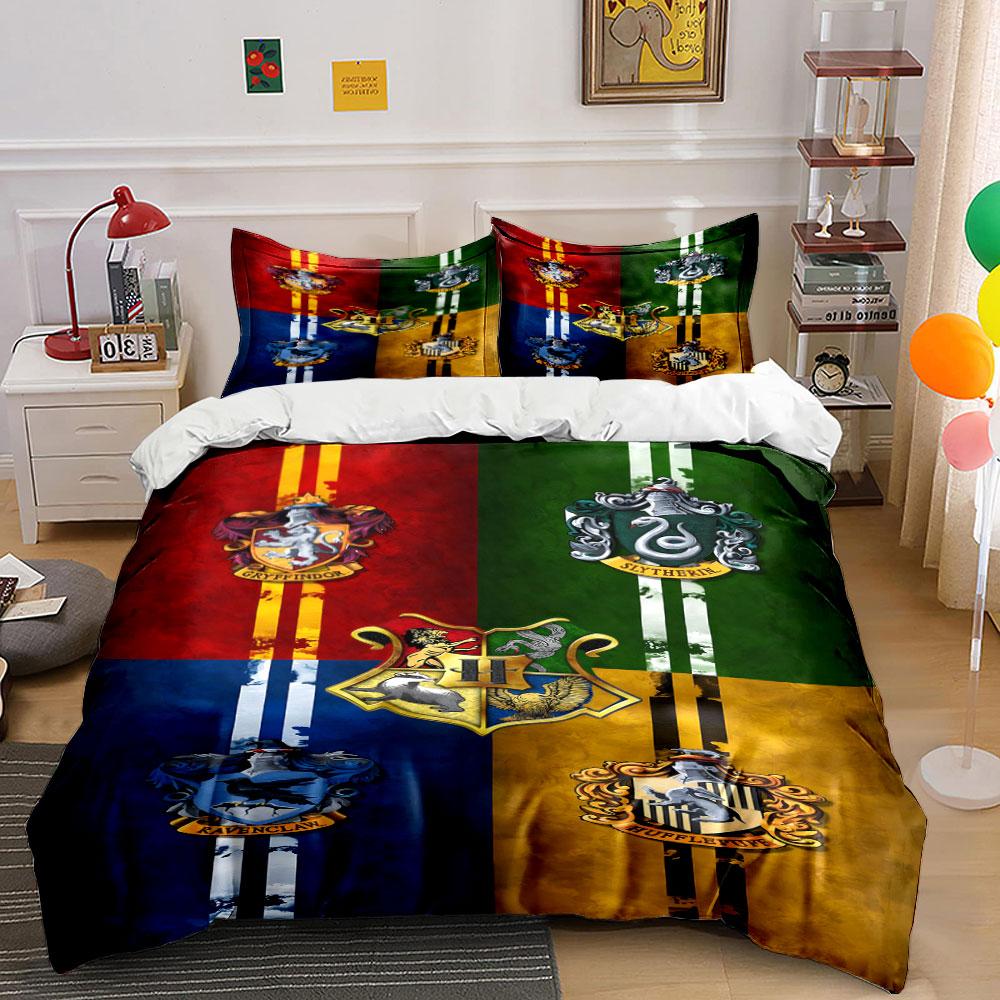 

House crests and colors. Bedding sets Duvet cover sets Duvet covers Pillowcases(1 * Duvet Cover 2 * Pillowcases, without duvet insert) 135x200cm