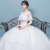 Wedding Dress 2025 Elegant Ball Gown Off Shoulder Lace Back Appliques Lace Princess Bridal Gowns Vestidos De Noivas