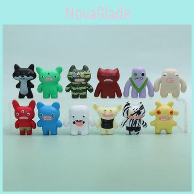 Fuggler Cute Cartoon Monster Model Desktop Ornament Set For Kids And Fans