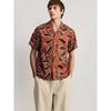 Camicia Hawaiana Tropicale da Uomo Vestibilità Larga Traspirante Abbigliamento Casual da Spiaggia