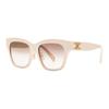 Celine Irregular Shape Sunglasses With Mirror Leg Pattern Design Women sunglasses Multicolor CL40235F