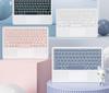 BOW Hangshi X19C Silent Touch Bluetooth Keyboard for Apple & Huawei Tablets - Ideal for Office and Girls' Use