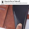 Flip Case for Realme 14T 5G with Premium PU Leather Adjustable Stand Card Holders Magnetic Cover Shockproof