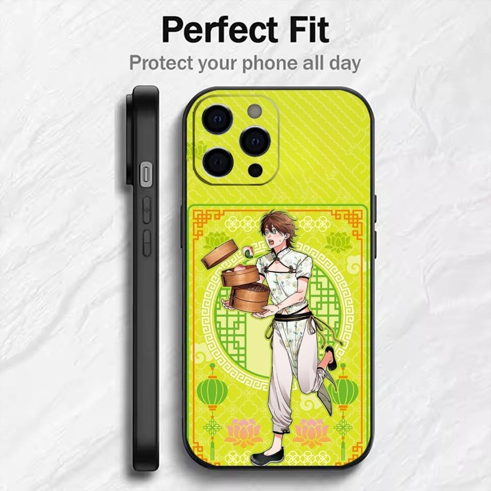

YBC Y-Yarichin-B-Club Phone Case For iPhone17,16,15,14,13,12 Plus,Max Soft Silicone Black Cover iPhone14Pro