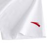Anta Training Series Short Sleeve Knitted Shirt Summer T-Shirt Men tops Pure-White 952627113-1