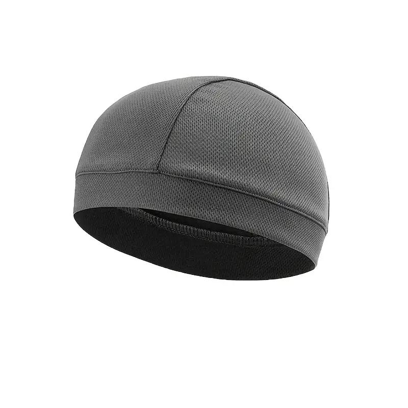 Summer Unisex Quick-dry Motorcycle Bicycle Breathable Hat Helmet Inner Liner Cap Outdoor UV Protection Hat Balaclava Cycling Cap
