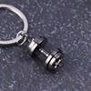 Mini Metall Hantel Schlüsselanhänger Für Mann Doppelhantel Fitnessstudio Werbung Kleines Geschenk Handy Rucksack Hängezubehör Schlüsselanhänger