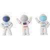 okhobby 48Pcs Cute Space Erasers, 3D Mini Astronaut Shaped Pencil Erasers for Party Favors,Home,Office