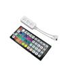 Bluetooth RGB LED Strip Controller, 24-Key Remote, Dream Color, Lotus Lamp, 5V/12V/24V, Seven-Color Dimmer
