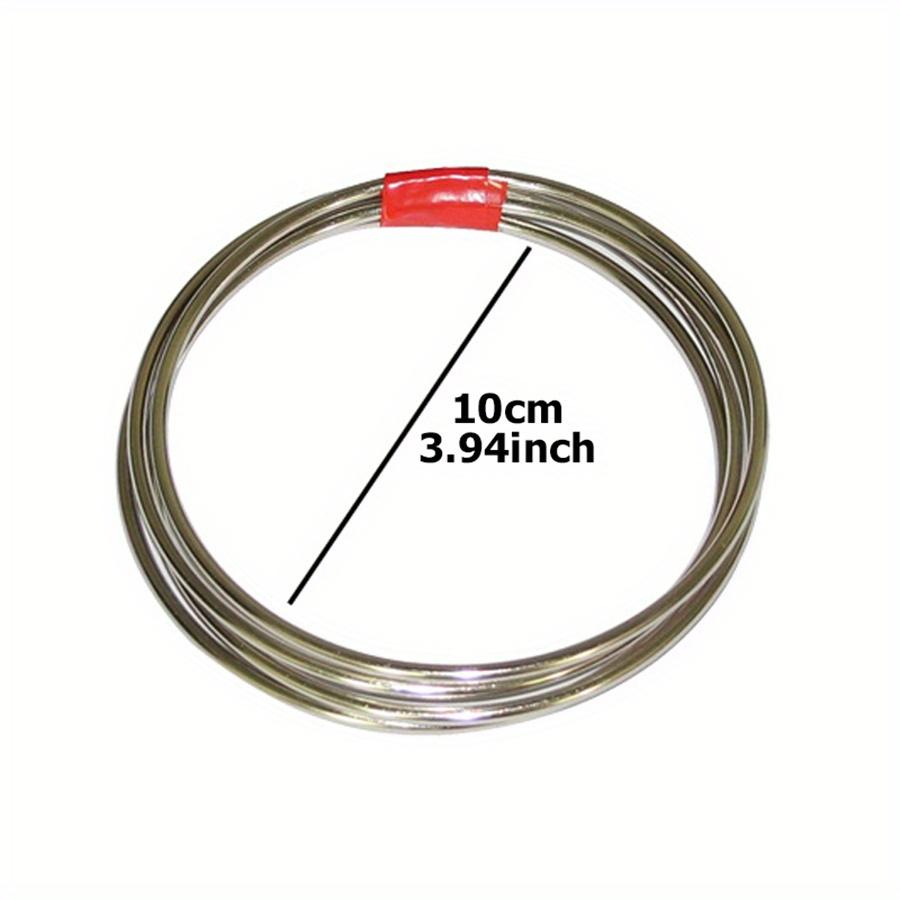 

Pcs/Set Magic Power Rings Classical Metal Circular Decryption Magic Props Stage Street Close Up Magic Family Party ZSY