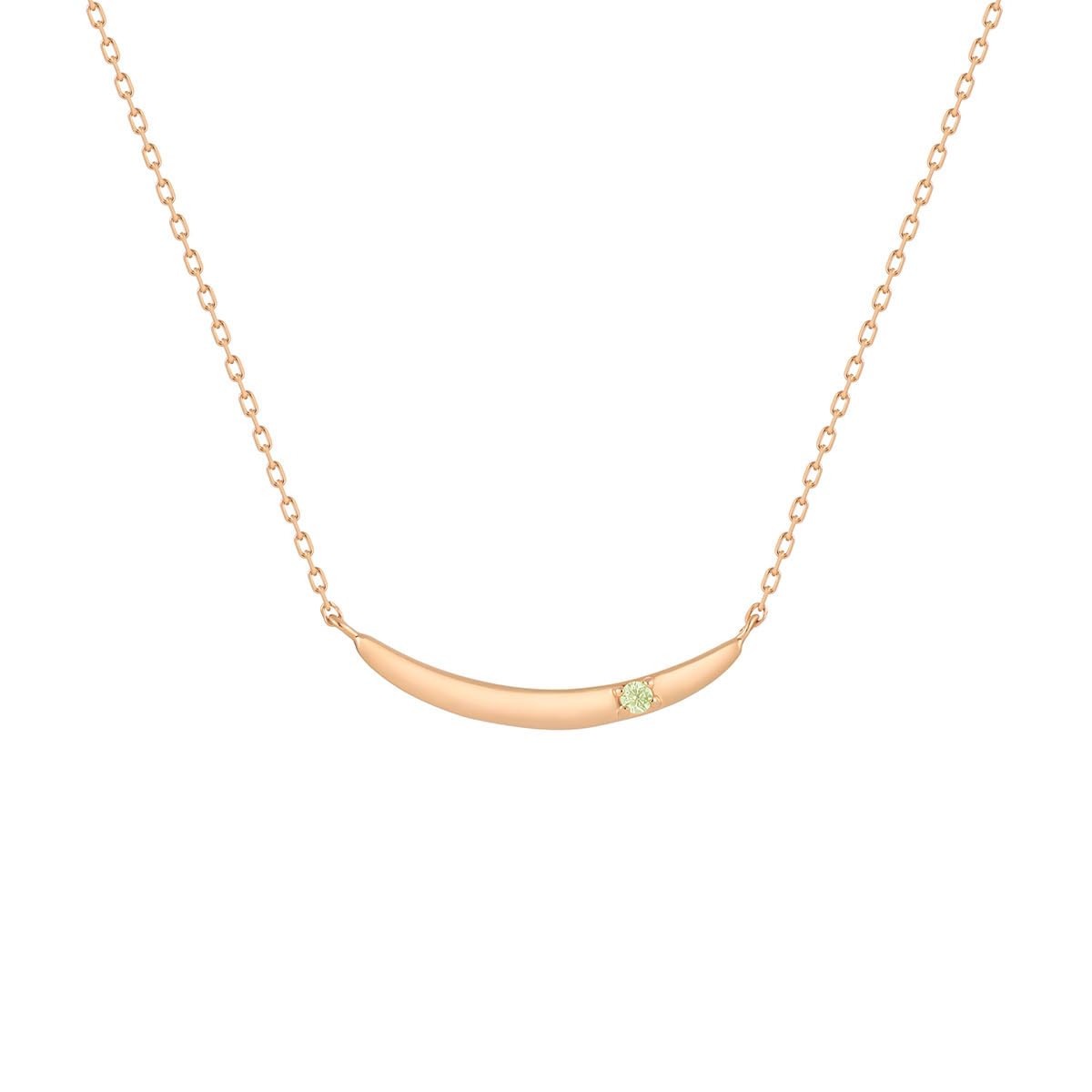 

Silver Necklace 112434121918 4℃ (4℃) [August Birthstone]
