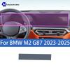 For BMW M2 G87 -2025 Car interior center console protective sticker interior decorative strip TPU protective sticker refit