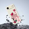For iPhone 17 Air Case Pink Elements Pattern Printing Straight Edge TPU Phone Back Cover