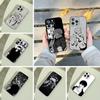 Popular-Anime--Jujutsu -Kaisen Phone Case For iPhone 17,16,15,14,13,12,11 Pro Max, Lightweight and Practical Soft Black Cover