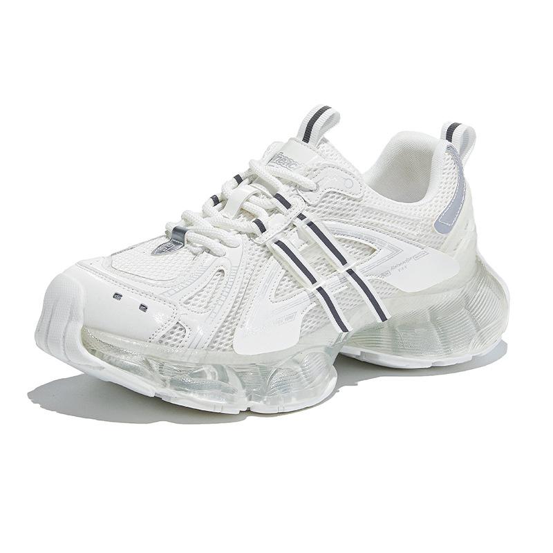 New Jelly-soled Dad Shoes Women's 2025 Autumn New Shoes Women's Shoes Versatile Platform Shoes Women's Heightening Sneakers