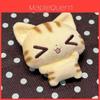 Cc Cat Plush Keychain With Beaded Chain For Bags And Gifts
