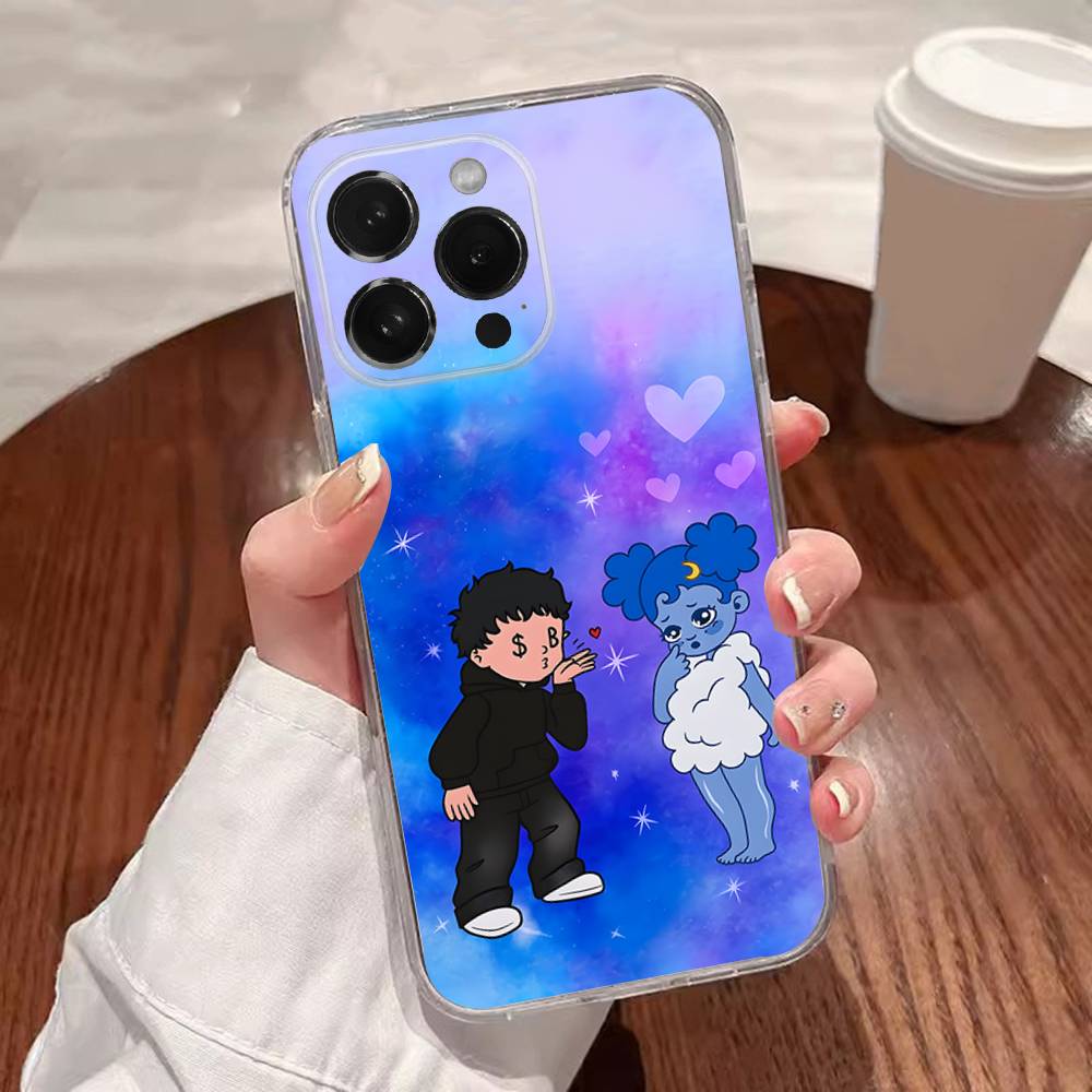 J-Junior H Sad Girl Transport Phone Case For iPhone 17,16,15,14,13,12,11,Pro,XS,Max,XR,Plus,E,SE4,Mini Shockproof Soft Cover