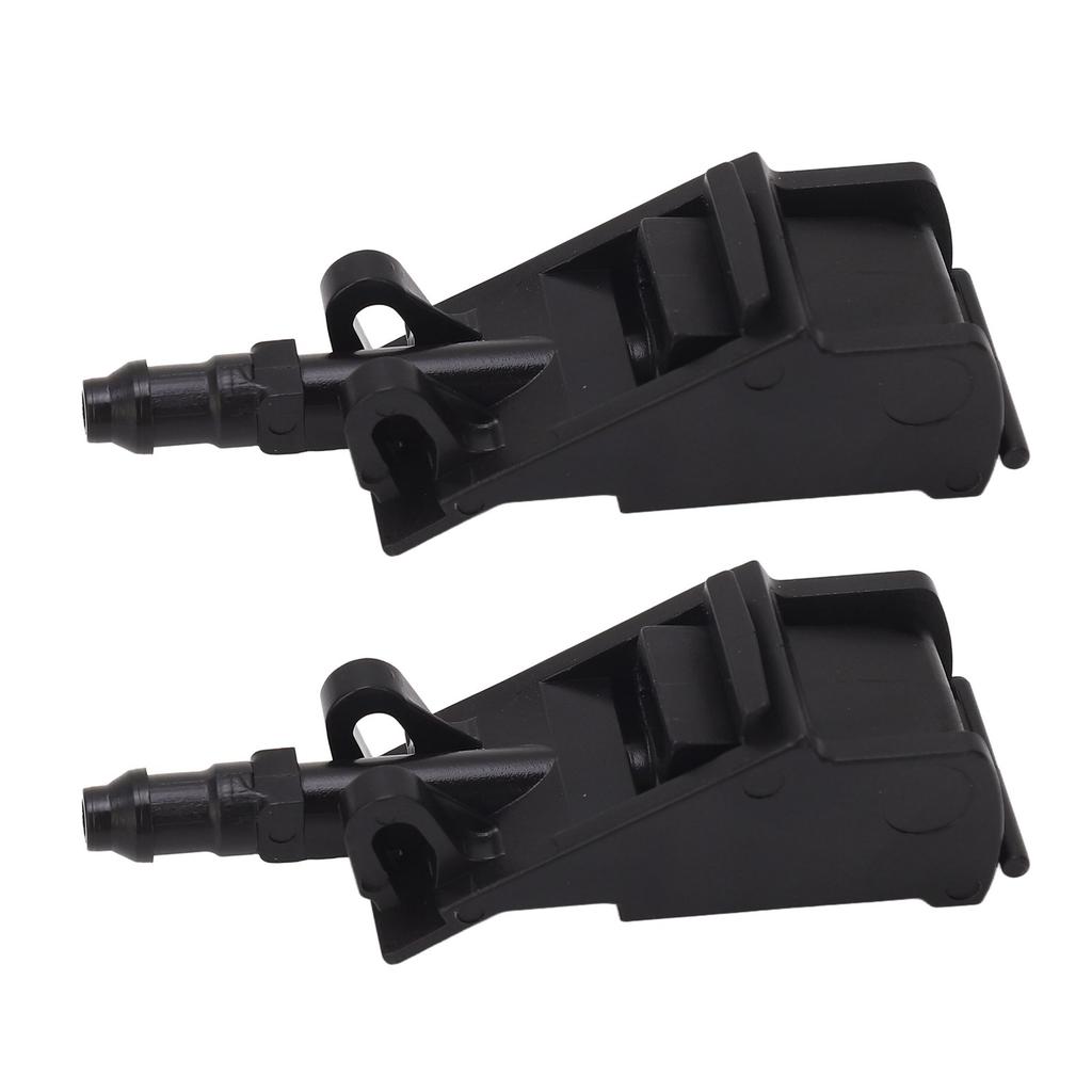 2Pcs Front Windscreen Washer Jet Nozzle 6E0955985 Durable Windshield Washer Spray Nozzle for