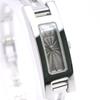 Gucci Watches 3900L grayDial Stainless Steel Quartz Analog Display Women Used