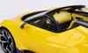 TSM MODEL Scale Bugatti W16 Mistral Yellow Finished Product TS0598 1/18