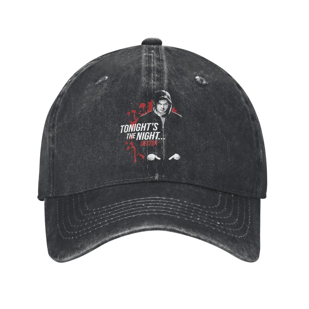 Vintage One Day TV Show Dexter Mayhew Baseball Cap Unisex Women Distressed Washed Headwear  Outdoor Adjustable Caps
