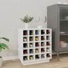 VidaXL Wine Cabinet White 55.5x34x61 Cm Solid Pine Wood 821528