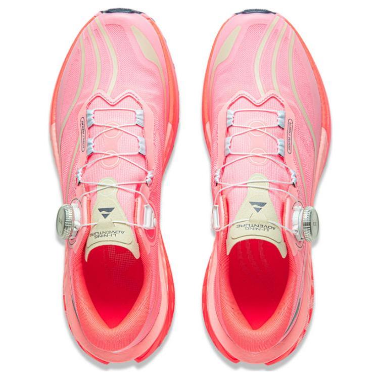 Li Ning De Lucas PRO Niedrige Laufschuhe Herren Pink ARNU001-6