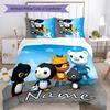 3pcs Custom Name Cartoon Octonauts Bedding Set Duvet Cover Closure Includes 1 Duvet Cover & 2 Pillowcases for All Seasons Bedroom Decor
