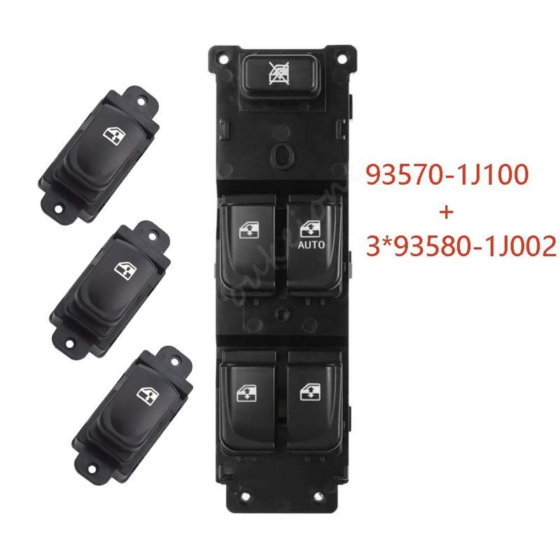 For 2008-2015 Hyundai I20 Electric Power Window Control Switch Glass Lifter Button 93570-1J102 93570-1J100 93580-1J002 Car Parts
