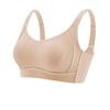 Underwear women's big breasts show small breasts, anti-sagging full cup thin bra cover, chest adjustment type, large size without traces