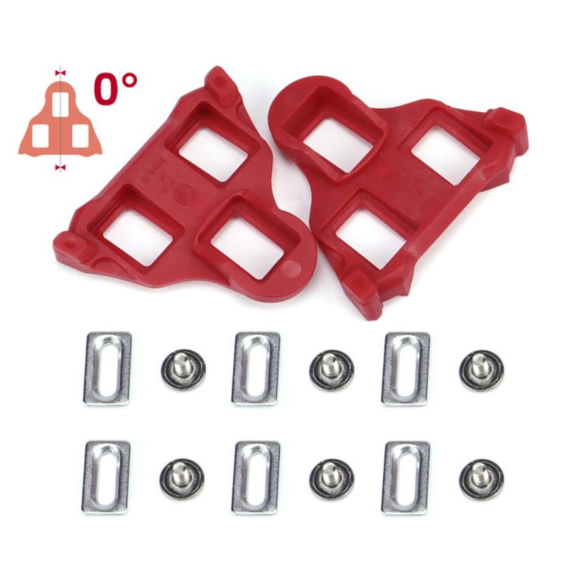 Велосипедные самоблокирующиеся педали, набор велосипедных педалей, велосипедные аксессуары для шоссейного горного велосипеда 0 degrees red фото