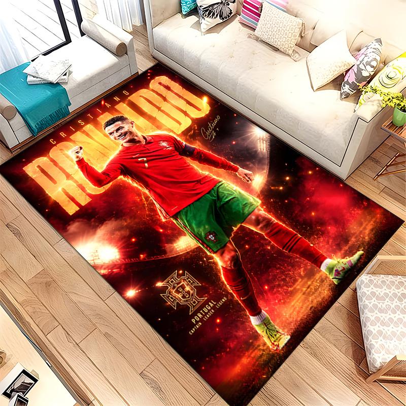 Cristiano Ronaldo (14) Teppich Geeignet Für Wohnzimmer Schlafzimmer Computerräume Essbereiche Und Platzierung Unter Tischen Und Stühlen Auch Eine Ideale Wahl F